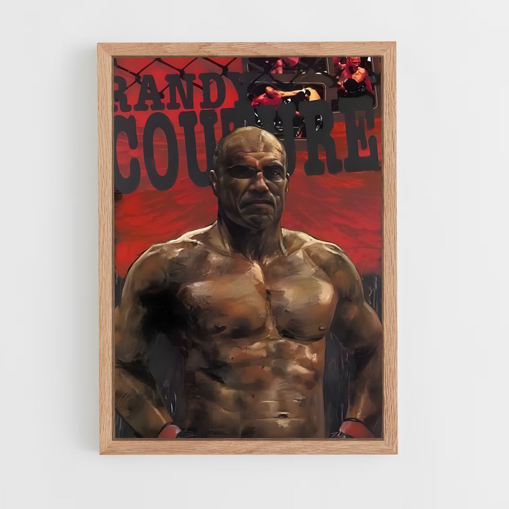 Poster Randy combat – affiche MMA (vue 4)